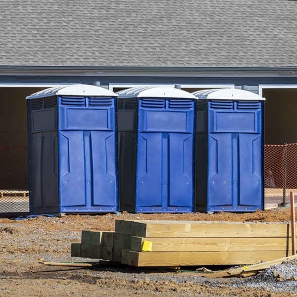 how do you ensure the porta potties are secure and safe from vandalism during an event in Diana NY